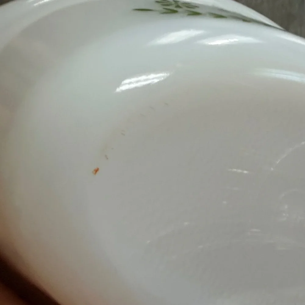 Glasbake vintage milk